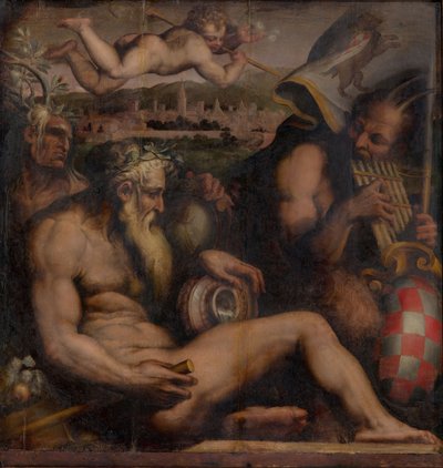 ピストイアの寓話、1563-1565 作： Giorgio Vasari