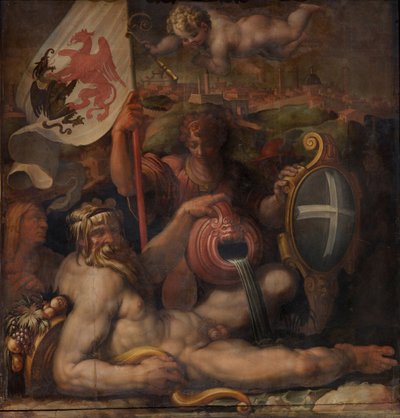 ヴォルテッラの寓意、1563-1565 作： Giorgio Vasari
