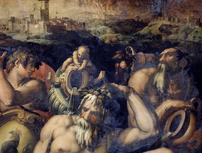 イタリア、キャンティ地方のアレゴリー 作： Giorgio Vasari