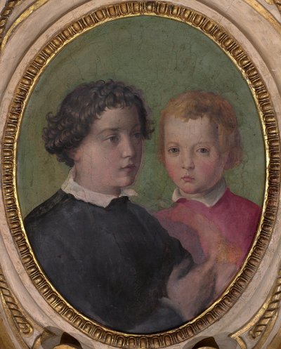 ジョヴァンニとガルジアデメディチ、1556〜1558 作： Giorgio Vasari