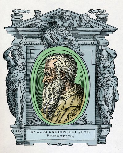 バッチョ・バンディネッリの肖像（フィレンツエ 作： Giorgio Vasari