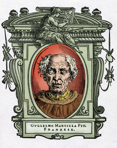 マーシヤットのウィリアムの肖像 作： Giorgio Vasari