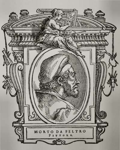 モルト・ダ・フェルトレの肖像 作： Giorgio Vasari