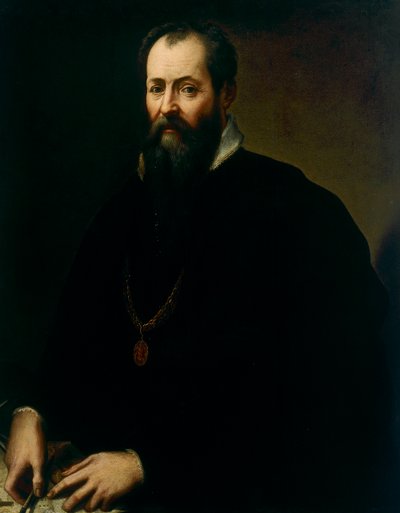 自画像 作： Giorgio Vasari