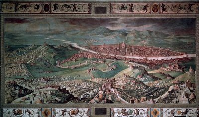 フィレンツェの包囲 作： Giorgio Vasari