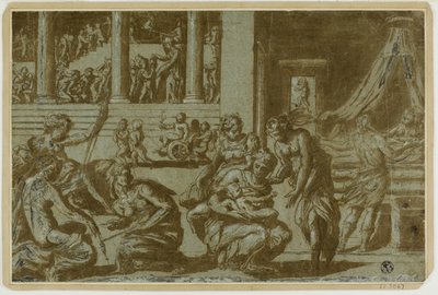 誕生の寓意の研究 作： Giorgio Vasari