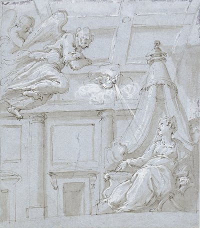 受胎告知 作： Giorgio Vasari