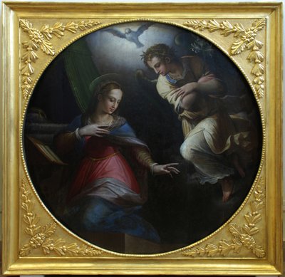 受胎告知、1570-1571 作： Giorgio Vasari