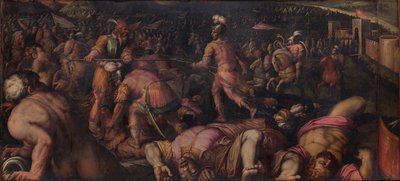 406年、1563-1565年のファエスラエでのラダガイサスとの戦い 作： Giorgio Vasari