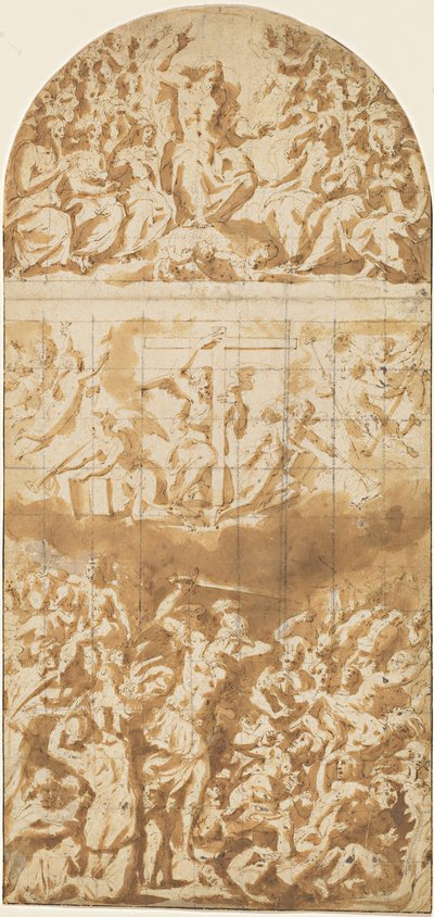 最後の審判 作： Giorgio Vasari