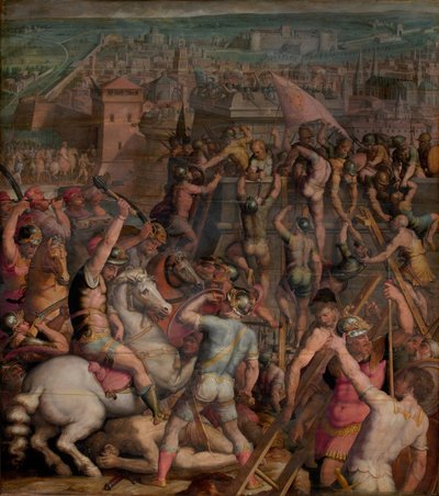 ミラノの占領、1555-1562 作： Giorgio Vasari