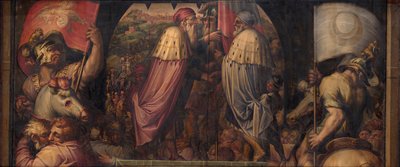 フィレンツェとフィエーゾレの連合、1563-1565 作： Giorgio Vasari