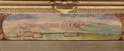 シエナの眺め、1557-1558 作： Giorgio Vasari