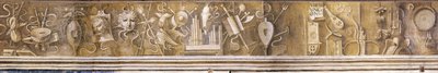 リベラルアート。カーサペリッツァーリのフリーズc。 1500 作： Giorgione da Castelfranco
