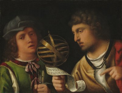 ジョヴァンニ・ボルゲリーニと彼の家庭教師 作： Giorgione
