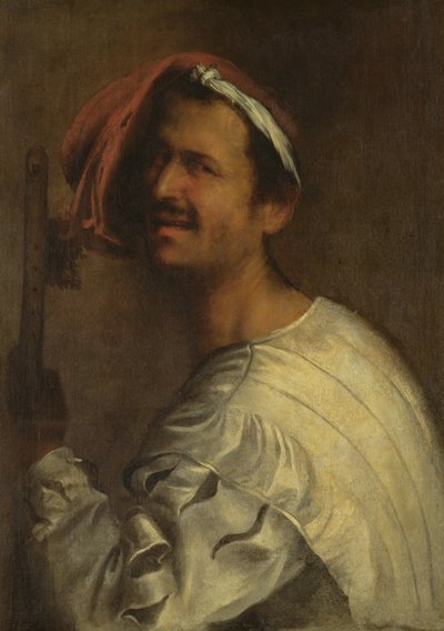 彼のフルートを持つ歌手 作： Giorgione da Castelfranco