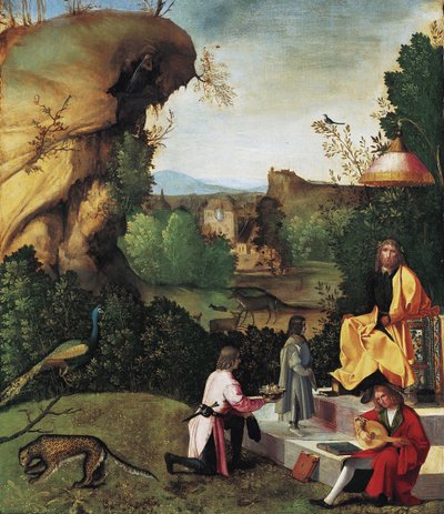 土星の追放、15世紀後半 作： Giorgione da Castelfranco