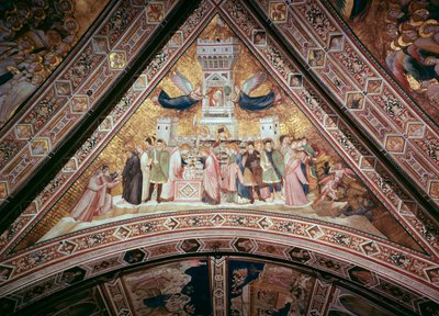 貞節のアレゴリー（フレスコ画 作： Giotto (c.1266 1337)