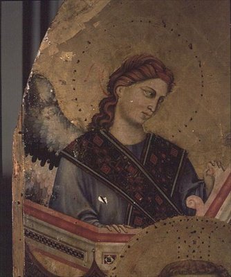 マドンナの天使と子供が即位 作： Giotto di Bondone