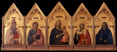 ポリプティク湾、カリフォルニア州1301-1302 作： Giotto di Bondone