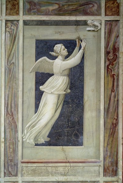 希望、1305年頃 作： Giotto di Bondone