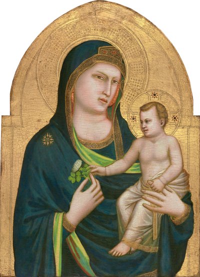 マドンナと子供 作： Giotto di Bondone