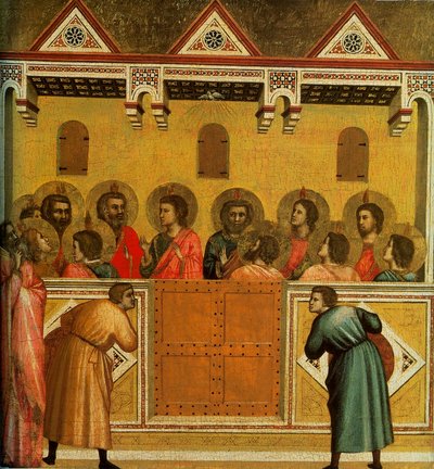 ペンテコステ、1310〜18年頃 作： Giotto di Bondone