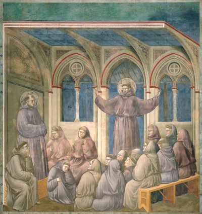 アルルのチャプターハウスでの妖怪、1297〜99年 作： Giotto di Bondone