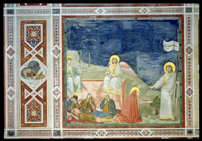 Noli me Tangere、または「The Apparition of Christ to Mary Magdalene」、1303-05（102746も参照） 作： Giotto di Bondone