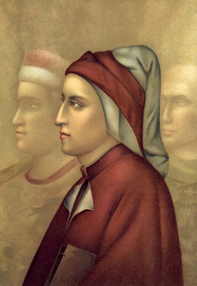 ダンテ・アリギエーリ（クロモリト） 作： Giotto di Bondone after Giotto di Bondone after