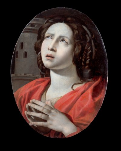 セイント・バーバラ 作： Giovanni Battista Caracciolo