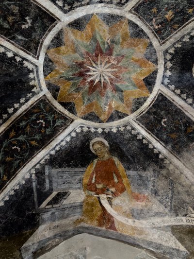アノンシヤード礼拝堂、1470年頃（フレスコ画） 作： Giovanni (attr. to) Baleison
