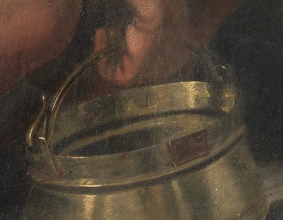 磔刑」詳細（ボードに転写されたフレスコ画）（3704290の詳細 作： Giovanni (fl.1537 d.c.1570) Fratino