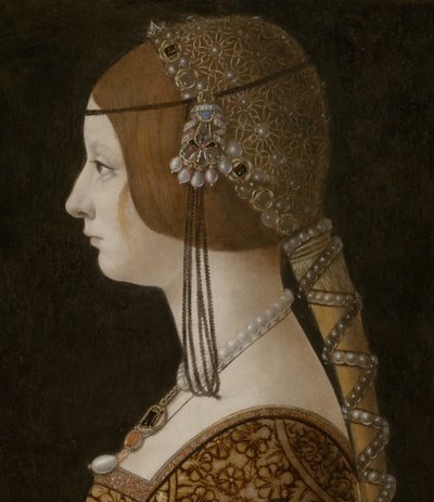 ブランカ・マリア・スフォルツァ 作： Giovanni Ambrogio de Predis
