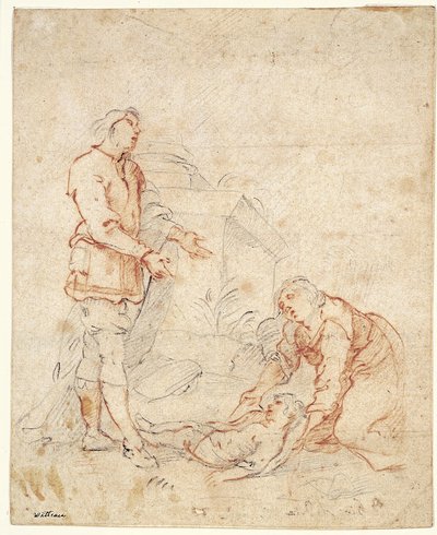 聖書の場面 作： Giovanni Andrea Ferrari
