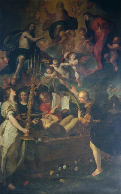 ジョヴァンニ・アンドレア・デ・フェラーリ（1598-1669）による義人の死 作： Giovanni Andrea di Ferrari
