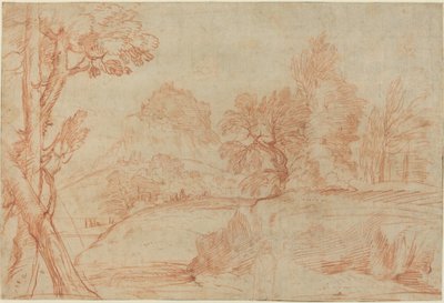 古典的な風景 作： Giovanni Angelo Canini
