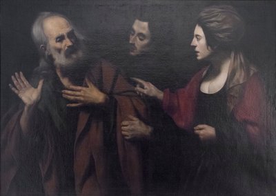 聖ペテロの否定 作： Giovanni Antonio Galli