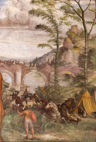 アレキサンダー大王の前のダリウスの家族 作： Giovanni Antonio Bazzi Sodoma