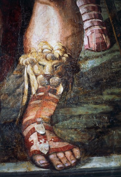 アレクサンダー大王とロクサナの結婚（詳細） 作： Giovanni Antonio Bazzi Sodoma