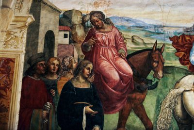 聖ベネディクト・ダ・ヌルシアの生涯 作： Giovanni Antonio Bazzi Sodoma