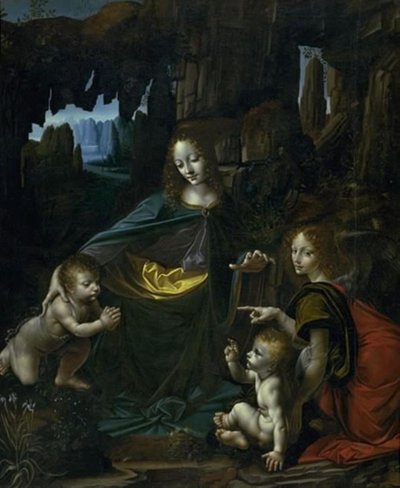 ザ ヴァージン オブ ザ ロックス 作： Giovanni Antonio Boltraffio