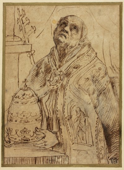 教皇聖人 作： Giovanni Antonio Burrini