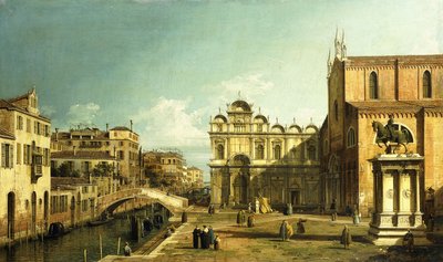 カンポサンティジョヴァンニエパオロ、ヴェネツィア、1738-9 作： Giovanni Antonio Canal