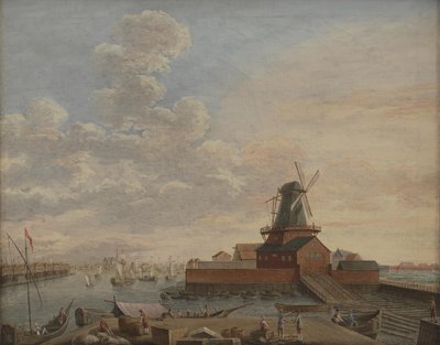 クリスチャンハウンの海軍造船所 作： Giovanni Antonio Cesari