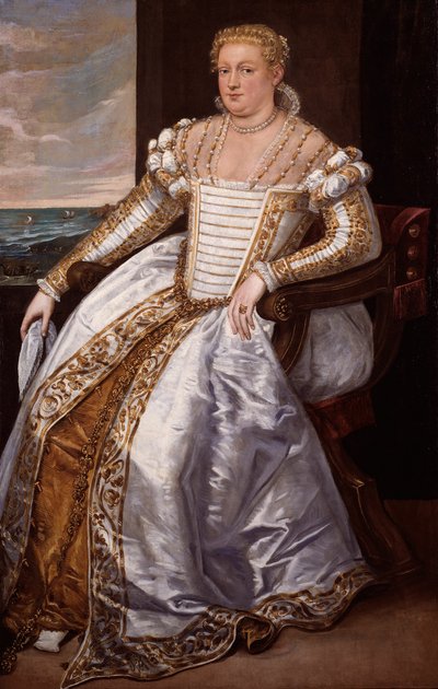 女性の肖像 作： Giovanni Antonio Fasolo