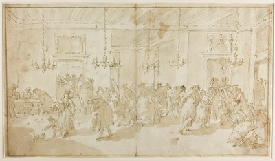 レドット 作： Giovanni Antonio Guardi