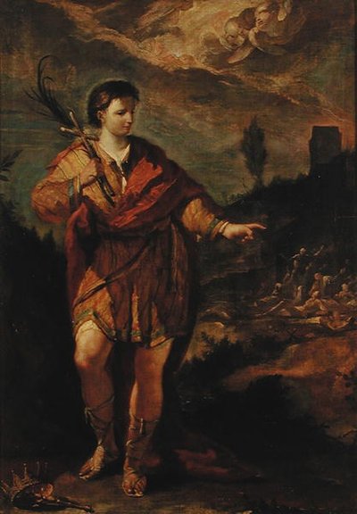 聖マグナス 作： Giovanni Antonio Guardi