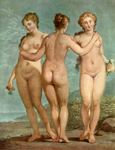 三美神 作： Giovanni Antonio Pellegrini