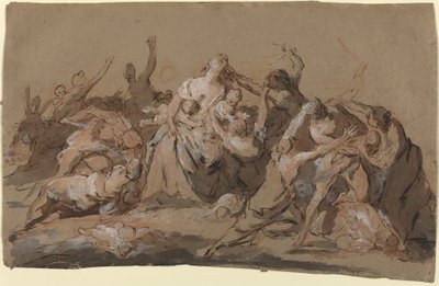 無辜の虐殺 作： Giovanni Antonio Pellegrini